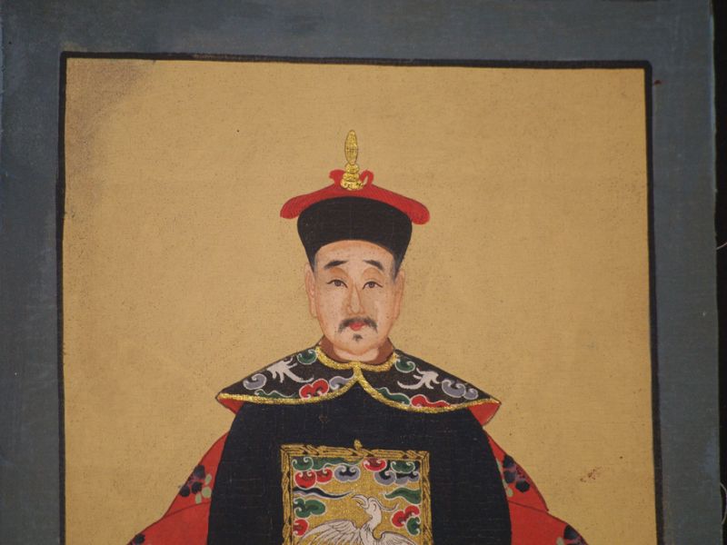Kleine Ahnenpaare und Kaiser - Chinesische - Marineblau / Schwarz 4