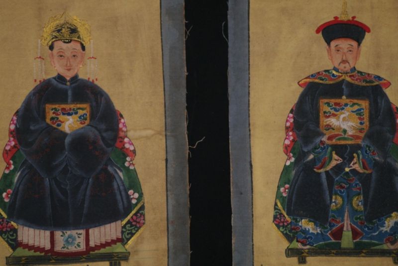 Kleine Ahnenpaare und Kaiser Chinesische Schwarz 2