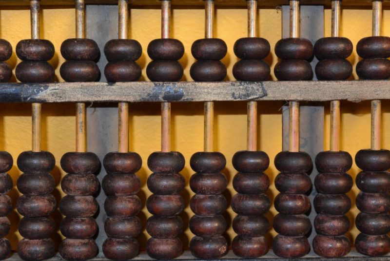 Kleine chinesische Abacus 3