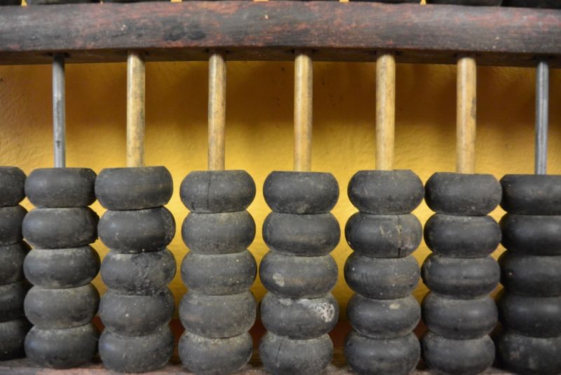 Kleine chinesische Abacus 4