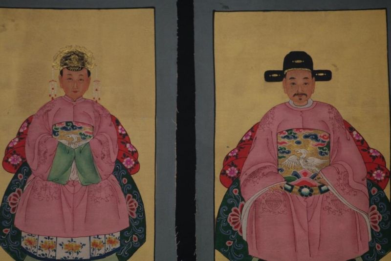 Kleine Chinesische Kaiser - Ming Dynastie - Rosa 2