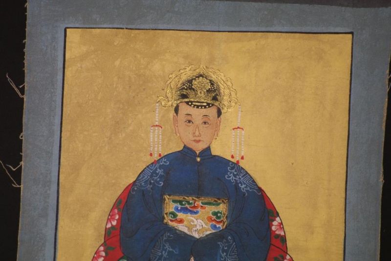 Kleine Chinesische Kaiser - Qing Dynastie - Blau 4