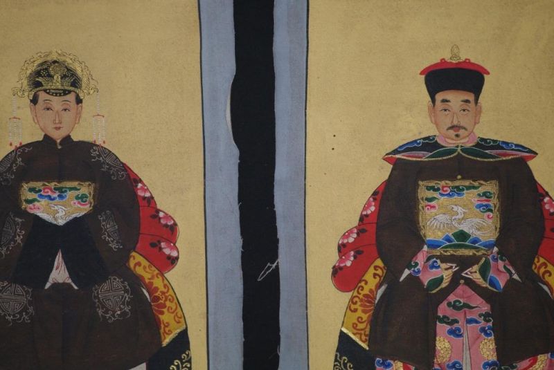 Kleine Chinesische Kaiser - Qing Dynastie - Braun 2