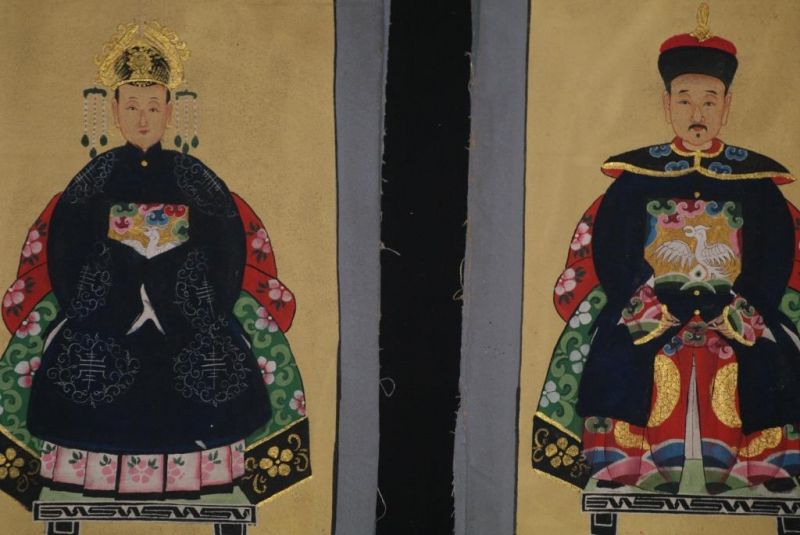 Kleine Chinesische Kaiser - Qing Dynastie - Marineblau 2