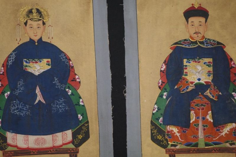 Kleine Chinesische Kaiser - Qing Dynastie - Marineblau 2