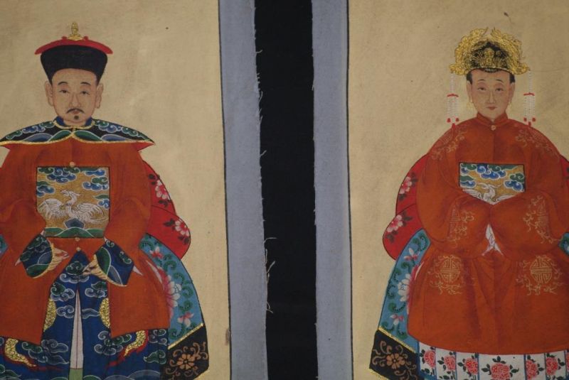 Kleine Chinesische Kaiser - Qing Dynastie - Orange 2