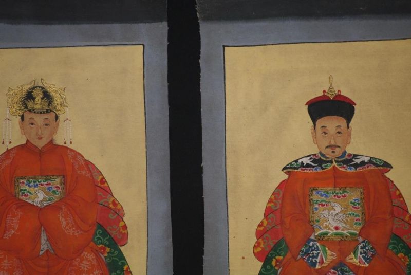 Kleine Chinesische Kaiser - Qing Dynastie - Orange 2