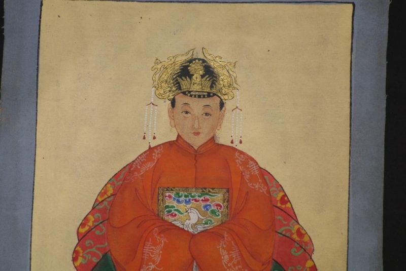 Kleine Chinesische Kaiser - Qing Dynastie - Orange 3
