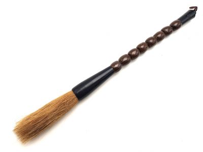 Kleine chinesische Kalligraphie-Pinsel Braun