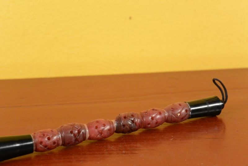 Kleine chinesische Kalligraphie-Pinsel Dunkelrot 3
