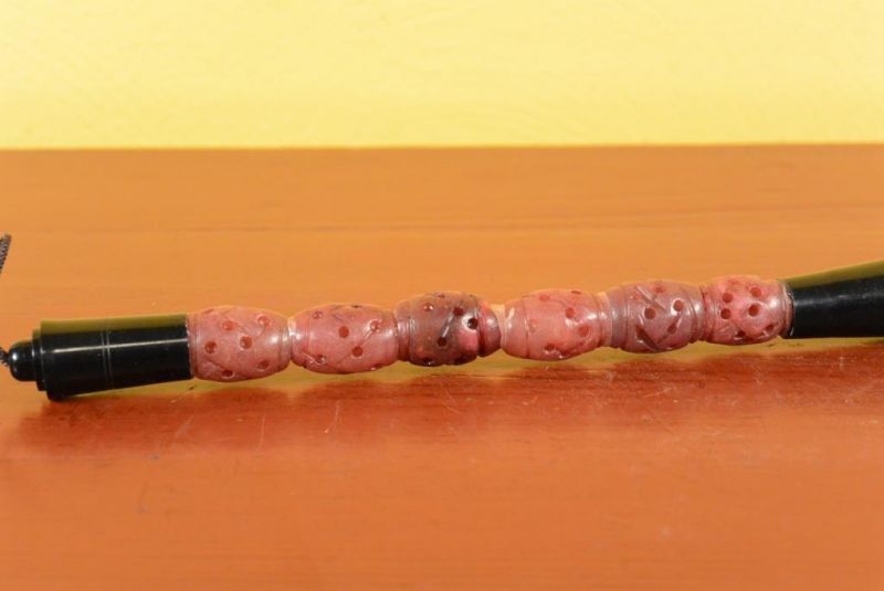 Kleine chinesische Kalligraphie-Pinsel Dunkelrot 5