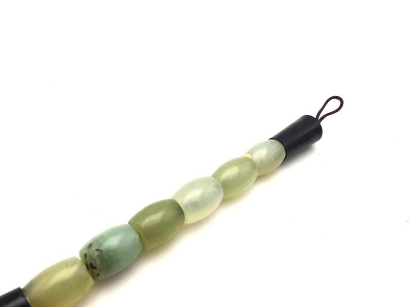 Kleine chinesische Kalligraphie-Pinsel Jade 2