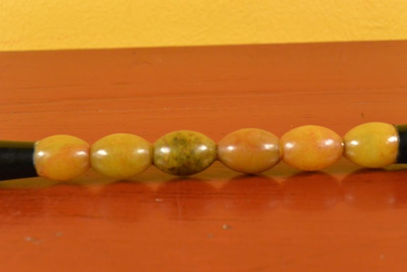 Kleine chinesische Kalligraphie-Pinsel Orange/Gelb 4