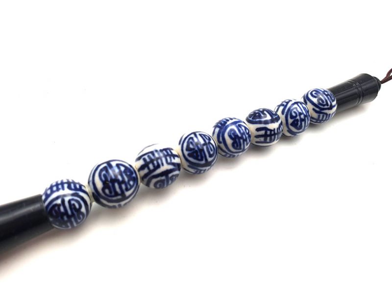 Kleine chinesische Kalligraphie-Pinsel Porzellan 2