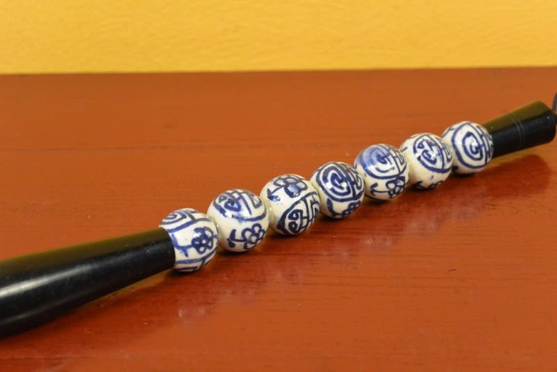Kleine chinesische Kalligraphie-Pinsel Porzellan 3