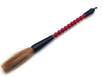 Kleine chinesische Kalligraphie-Pinsel Rote Kugeln