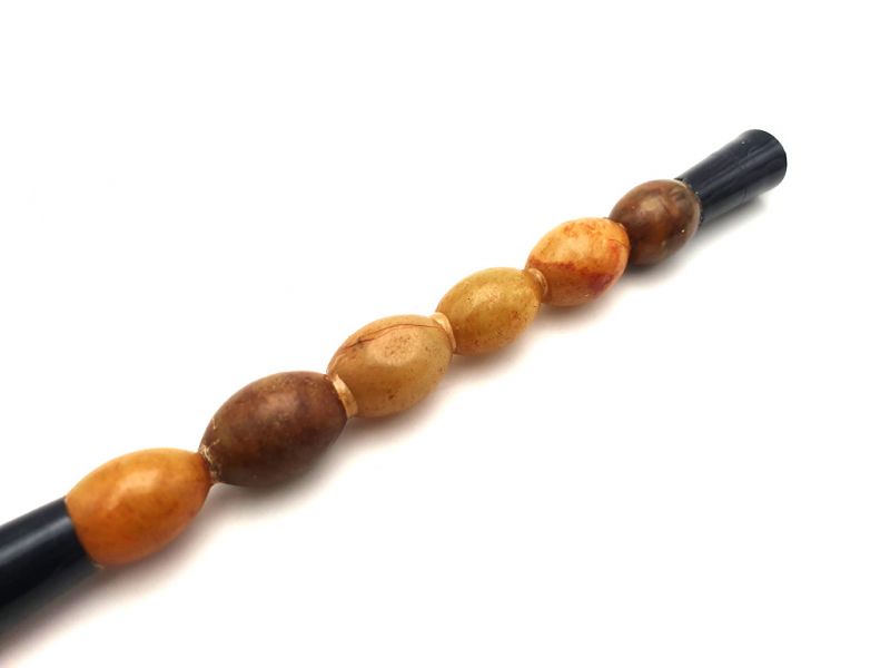 Kleine chinesische Kalligraphie-Pinsel Tonnen Orangen 2