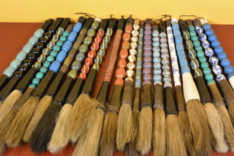 Kleine chinesische Kalligraphie-Pinsel Zufall 4