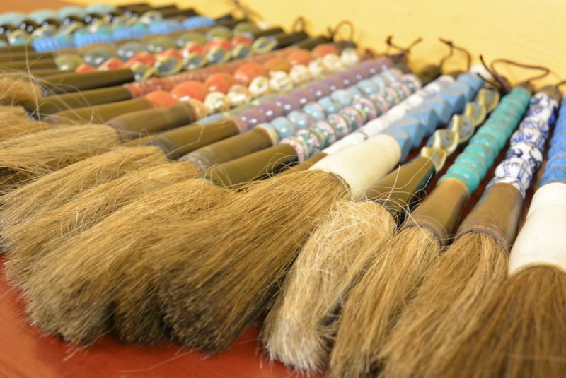 Kleine chinesische Kalligraphie-Pinsel Zufall 5