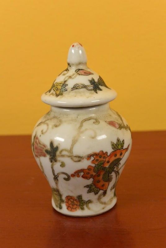 Kleine Chinesische Porzellan Töpfe 3