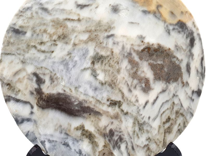 Kleine Chinesische Runden Dreamstone - Marmorstein 1 2