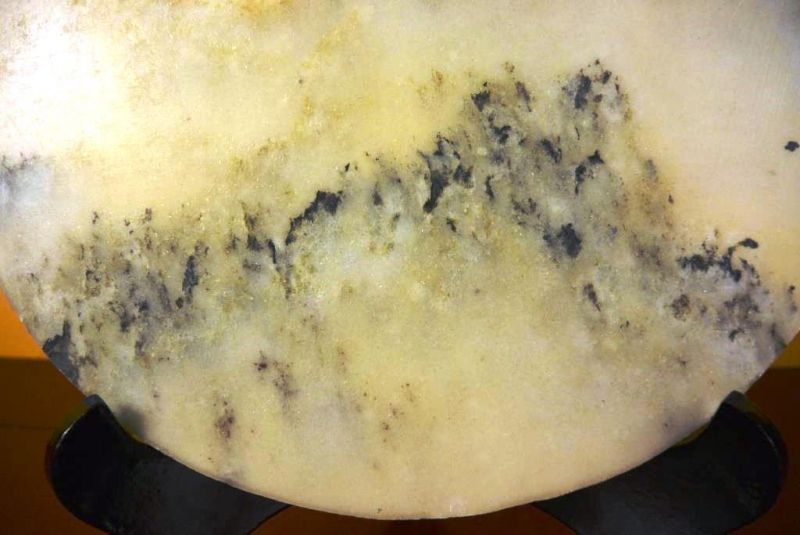 Kleine Chinesische Runden Dreamstone - Marmorstein - Berg 3 3