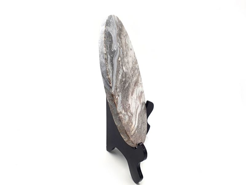 Kleine Chinesische Runden Dreamstone - Marmorstein - Der Schnee 2 4