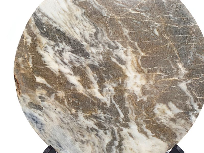 Kleine Chinesische Runden Dreamstone - Marmorstein - Guai shi 2