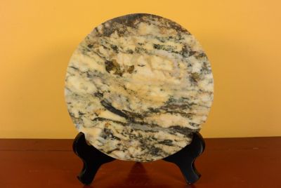 Kleine Chinesische Runden Dreamstone - Wald