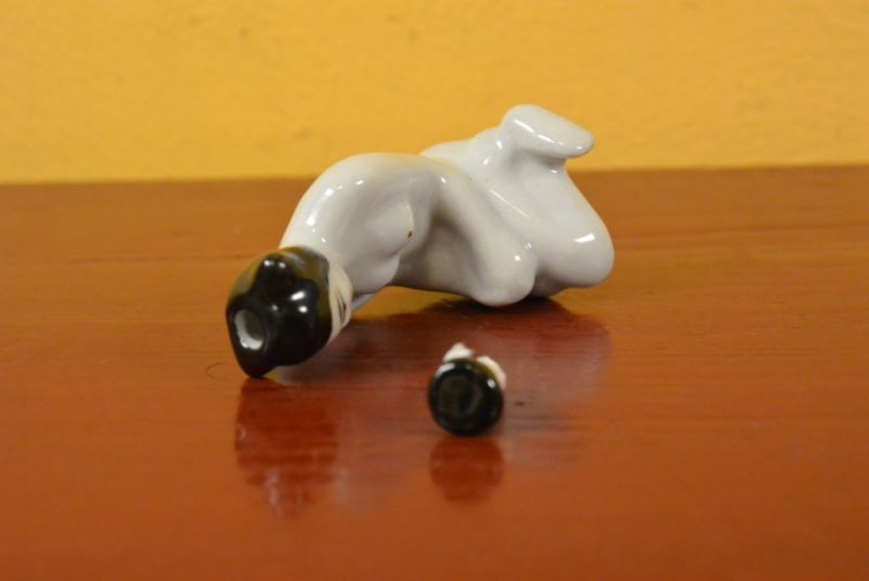 Kleine Erotische Schnupftabakflasche Nackte Frau 3 5