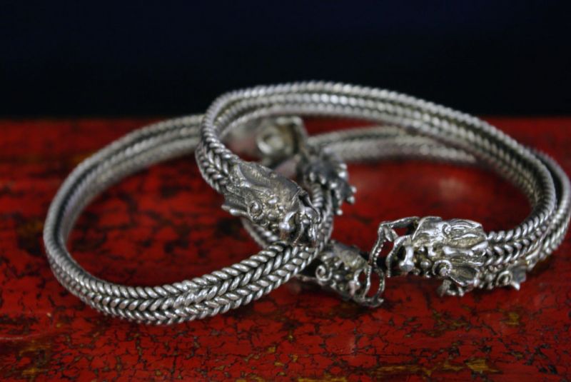 Kleine Ethnische Armband Drachen 2 4