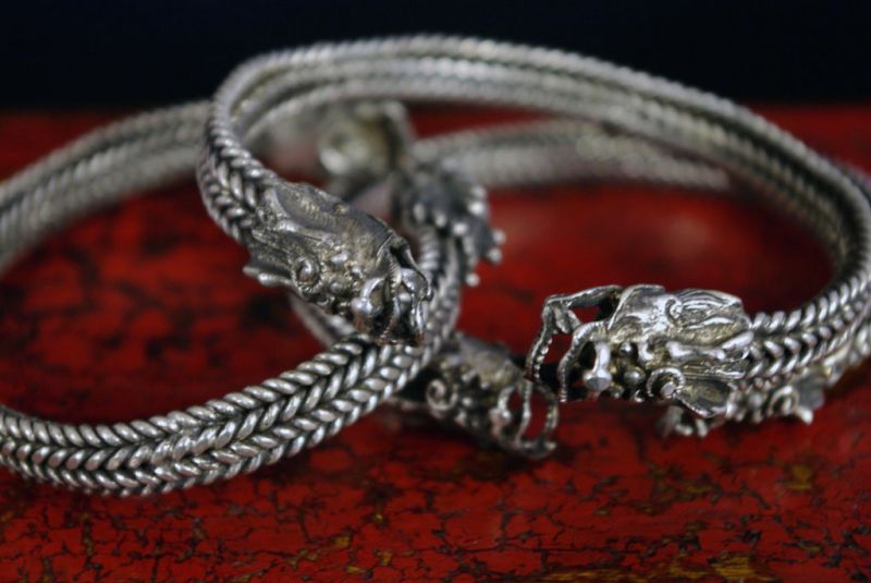 Kleine Ethnische Armband Drachen 2 5