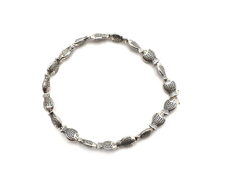Kleine Ethnische Armband - Elastic / Fisch 2 2