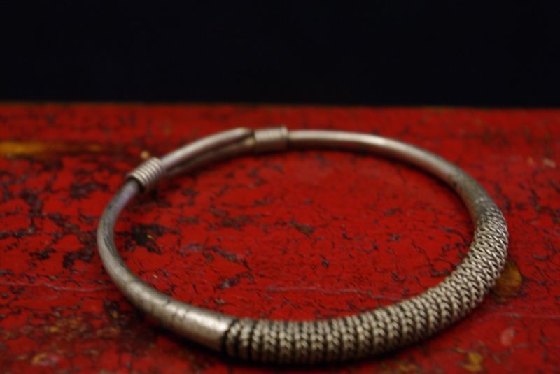Kleine ethnische Armband Geflochtene Torque 2