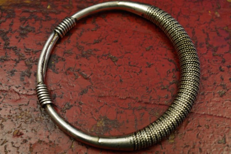 Kleine ethnische Armband Geflochtene Torque 3