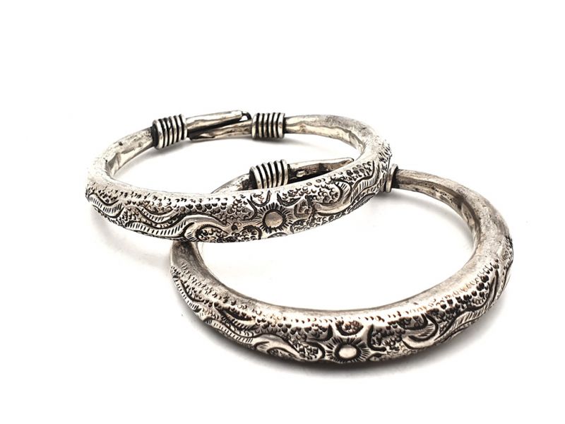 Kleine Ethnische Armband - Zeilen graviert 3