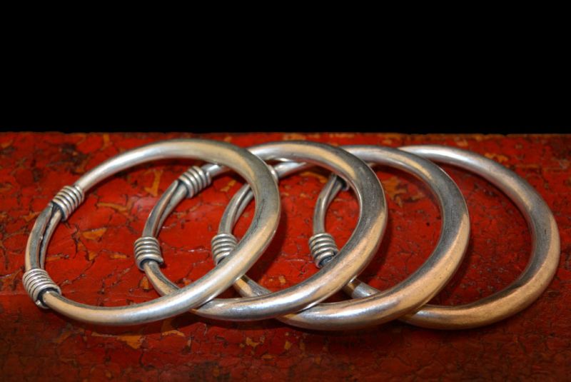 Kleine Ethnische Armbänder Torque 5