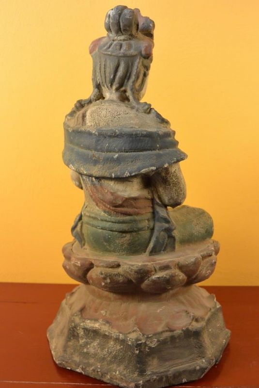Kleine Holzstatuetten Göttin GuanYin 5