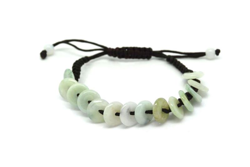 Kleines Jade Armband Bi Scheiben 2