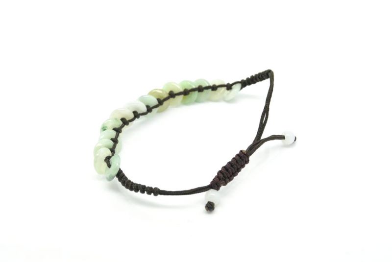 Kleines Jade Armband Bi Scheiben 5