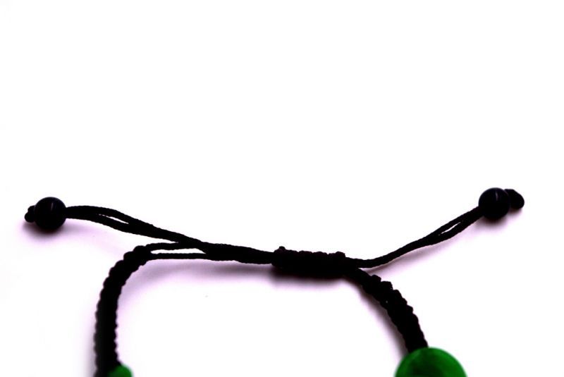 Kleine Jade Armband - Grün Bi Scheiben 3