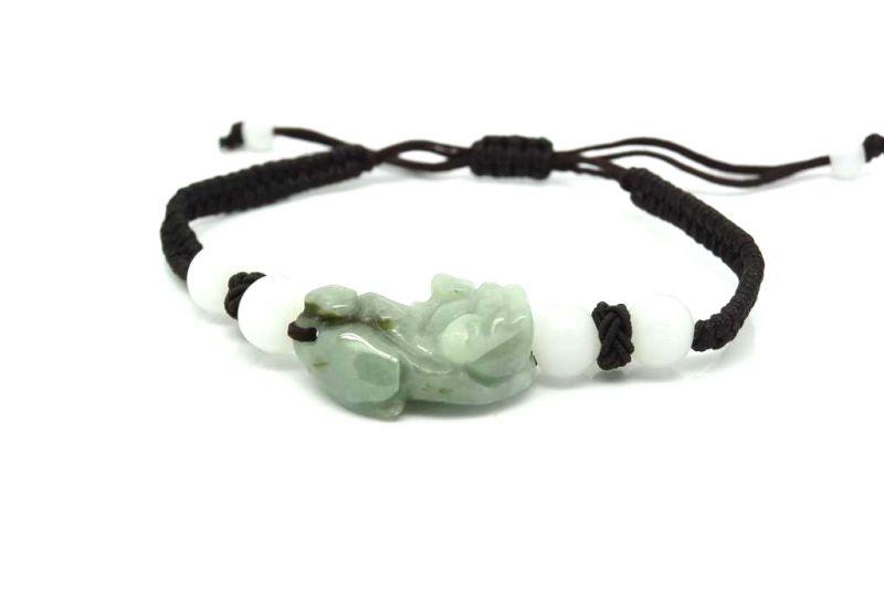 Kleines Jade Armband Wächterlöwe 2