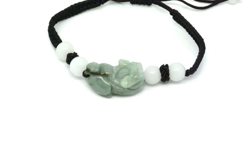Kleines Jade Armband Wächterlöwe 3