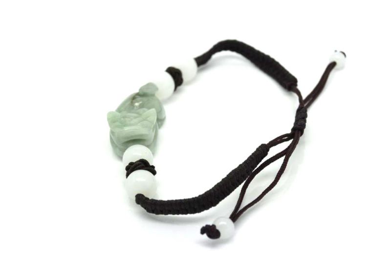 Kleines Jade Armband Wächterlöwe 4