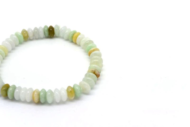 Kleine Jade Perlen Armband 4
