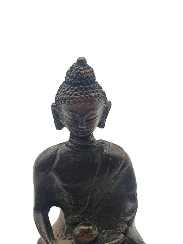 Kleine Messingstatue - japanischer buddha 2