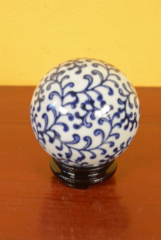 Kleine Porzellan Chinesische Kugeln Blumen 2