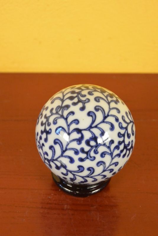 Kleine Porzellan Chinesische Kugeln Blumen 5