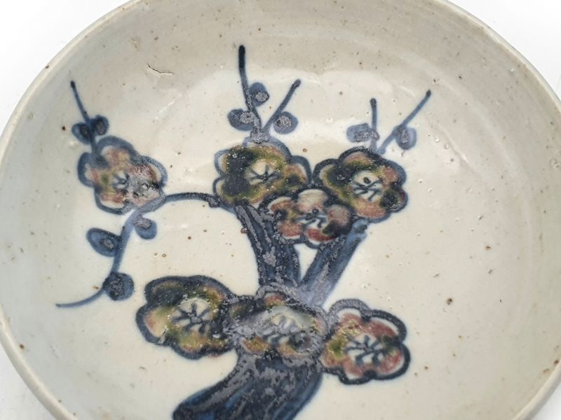 Kleiner chinesischer Porzellanteller 10cm - Der Kirschbaum 3