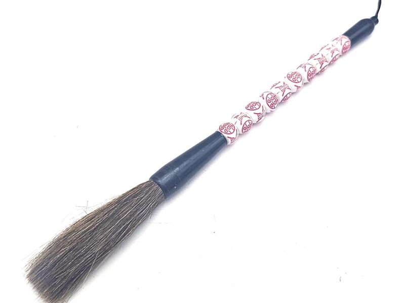 Kleiner dekorativer chinesischer Kalligraphiepinsel - Plastikperlen 2